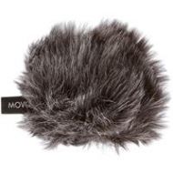 Adorama Movo Photo WS-G1 Furry Outdoor Windscreen for Small Microphones WS-G1