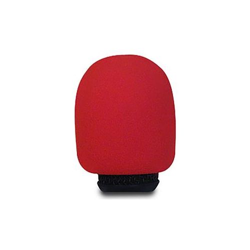  Nady CWS-1 Single Microphone Windscreen, Red CWS-1RED - Adorama