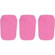 Adorama WindTech 5700P Series Windscreen Inside Diameter 1.0 / 25mm - 3-Pack, Pink 5710P