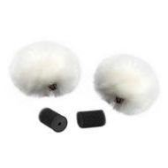 Adorama Rycote Ristretto Low-Profile Windjammer for Lavalier Mic Foams, White 065554