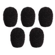 Adorama Shure Windscreens for TL/TH Twinplex Microphone, Black, 5-Pack RPM40WS/B