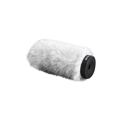  Adorama BOYA BY-P180 Fur Windscreen Windshield for Microphone Interviews, 180mm Depth BY-P180