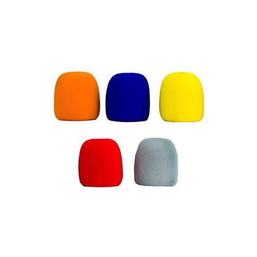  Nady CWS-5 Multi-Color Microphone Windscreen, 5-Pack CWS-5 - Adorama