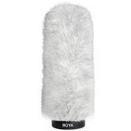 Adorama BOYA BY-P220 Fur Windshield for Interview Shotgun Microphone, 220mm Depth BY-P220