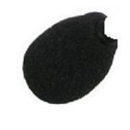 Adorama Galaxy Audio WS-HSO Windscreen for Omni Headset Microphones, Pack of 5, Black WS-HSOBK