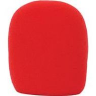 Adorama Galaxy Audio WS-H Windscreen for Wired Handheld Microphones, Red WS-HR