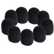 Adorama On-Stage ASWS58 Foam Windscreen for Handheld Microphones, 9 Pack, Black ASWS58B9