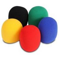 Adorama On-Stage ASWS58 Foam Windscreen for Handheld Microphones, 5 Pack ASWS58C5