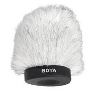 Adorama BOYA BY-P80 Fur Windshield Muff for Interview Shotgun Microphones, 80mm Depth BY-P80