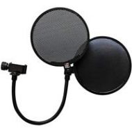 Adorama SE Electronics Dual Pro Pop Filter with Gooseneck DUAL PRO POP FILTER