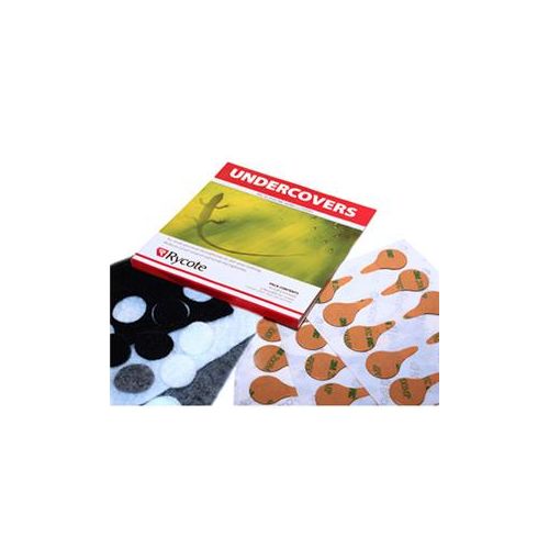  Adorama Rycote 065105 Undercover 100 Stickies and Discs, Grey 065105