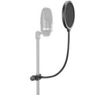 Adorama Neumann PS 15 Pop Screen Supplied Complete with Gooseneck & Clamp, 13cm, Black 008472