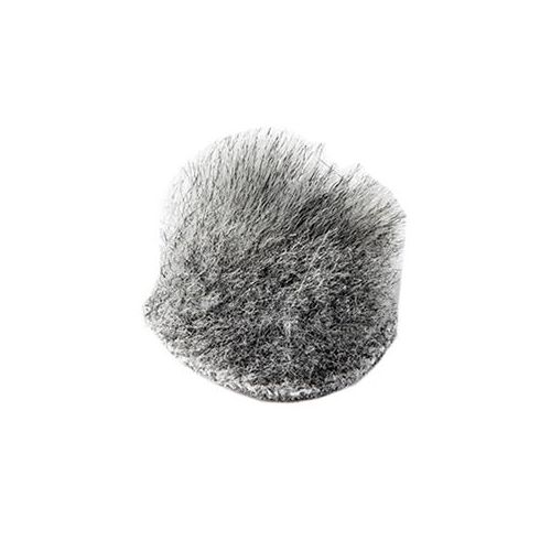  Adorama Rycote Overcovers Advanced, 26mm Round Fur Discs, No Stickies, Bag of 100, Gray 066325