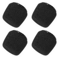 Adorama Shure Foam Windscreen for Centraverse Overhead Condenser Mics, 4 Pack, Black ACVO4WS-B