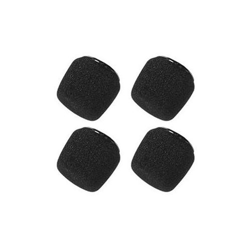  Adorama Shure Foam Windscreen for Centraverse Overhead Condenser Mics, 4 Pack, Black ACVO4WS-B