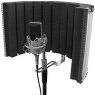 Adorama On-Stage Isolation Shield and Stand-Mounted Acoustic Enclosure, 18.5 x 12 ASMS4730