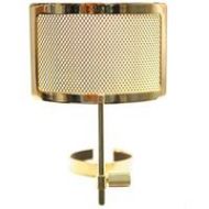 Adorama MXL PF-004-G Gold Metal Mesh Filter for Microphones PF-004-G
