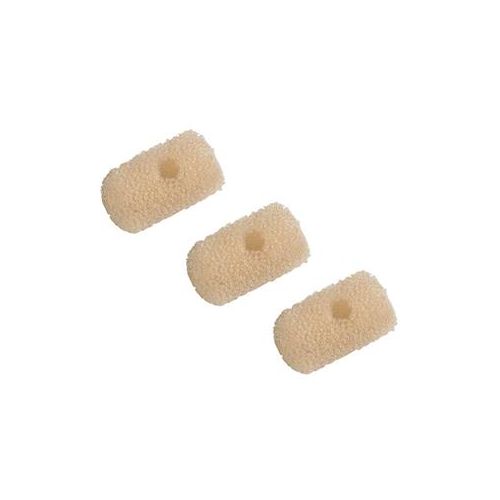  Adorama Audio-Technica Windscreens for BP894-TH MicroSet Cardioid Mic, 3 Pack, Beige AT8163-TH