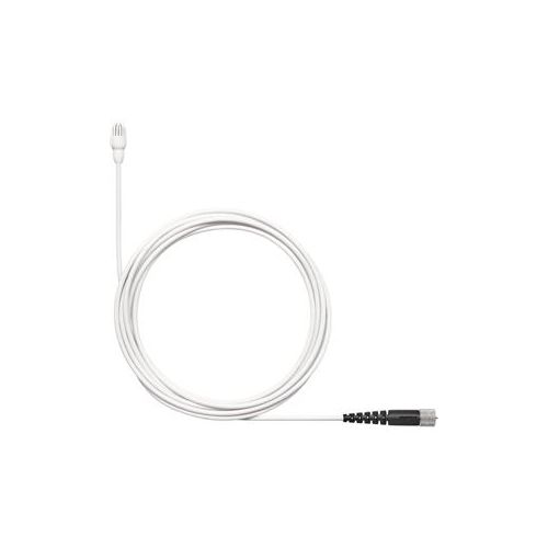  Adorama Shure TwinPlex TL47 Omnidirectional Lavalier Mic, MicroDot, White, W/Accessories TL47W/O-MDOT-A