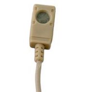 Adorama Voice Technologies VT500 Flat Frequency Omni Lavalier Mic with Pigtail, Beige VT0016