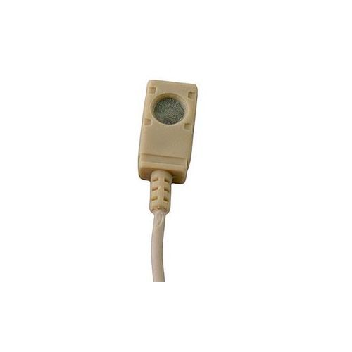  Adorama Voice Technologies VT500 Flat Frequency Omni Lavalier Mic with Pigtail, Beige VT0016