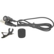 Adorama Galaxy Audio LV-U3 Uni-Directional Lavalier/Lapel Microphone with TA3F Connector LV-U3BK