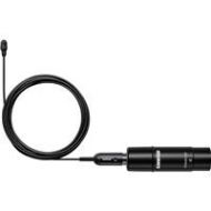 Adorama Shure TwinPlex TL47 Omnidirectional Lavalier Mic, XLR, Black, W/Accessories TL47B/O-XLR-A