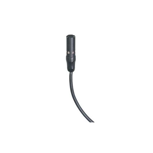  Adorama Audio-Technica AT898C Cardioid Condenser Lavalier Mic, 55 Cable Unterminated AT898C