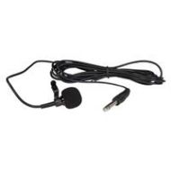 Adorama Oklahoma Sound Electret Lavalier Condenser Microphone with 10 Cable, Black MIC-3