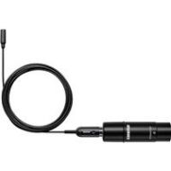 Adorama Shure TwinPlex TL48 Omnidirectional Lavalier Mic, XLR, Black, W/Accessories TL48B/O-XLR-A