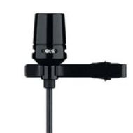 Adorama Shure CVL Centraverse Lavalier Condenser Microphone with Tie Clip CVL-B/C-TQG