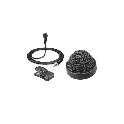  Adorama Sennheiser ME 2-II Omnidirectional Lavalier Microphone Black W/Accessory Kit ME 2-II A