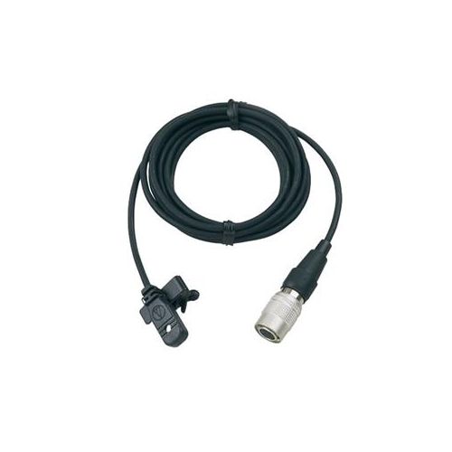  Adorama Audio-Technica MT830cW Mic with 55 Cable, Locking 4-Pin Connector, Black MT830CW