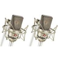 Adorama Neumann 2x TLM 103 Stereo Mic, EA 1 Shock Mount and Aluminum Case, Nickel TLM103ST