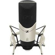 Adorama Sennheiser Studio Condenser Microphone with 24-carat-gold-plated Diaphragm USMK4SET