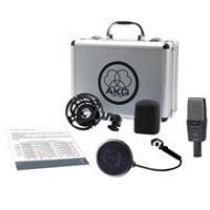 Adorama AKG Acoustics C414 XLS Multi-Pattern Large-Diaphragm Studio Condenser Microphone 3059X00050