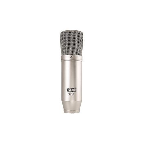  MXL V87 Diaphragm Low-Noise Broadcast Studio Microphone V87 - Adorama