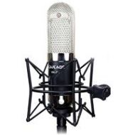 Adorama Cascade Microphones Vin-Jet Long Ribbon Mic, Stock Transformer, Black/Nickel 101-B