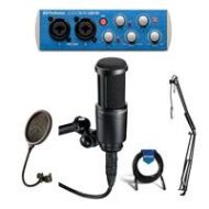 Adorama Audio-Technica AT2020 Side-Address Cardioid Condenser Mic With Accessory Bundle AT2020 D