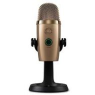 Adorama Blue Microphones Yeti Nano Premium USB Condenser Microphone, Cubano Gold 988-000086