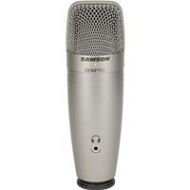 Adorama Samson C01U PRO USB Studio Condenser Microphone, 20-18000Hz Frequency Response SAC01UPRO