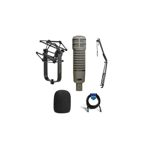  Adorama Electro-Voice RE20 Variable-D Dynamic Cardioid Microphone With Accessory Bundle F.01U.117.389 A