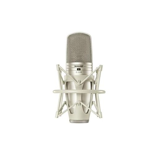  Adorama Shure KSM44A Multi-Pattern Large Dual-Diaphragm Condenser Microphone, Cristal KSM44A/SL
