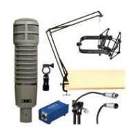 Adorama Electro-Voice RE20 Variable-D Dynamic Cardioid Microphone With Accessory Bundle F.01U.117.389 B