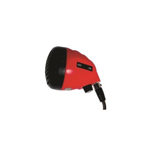  Adorama Peavey H-5C CherryBomb Dynamic Harmonica Microphone, Cherry Red/Black 00563080