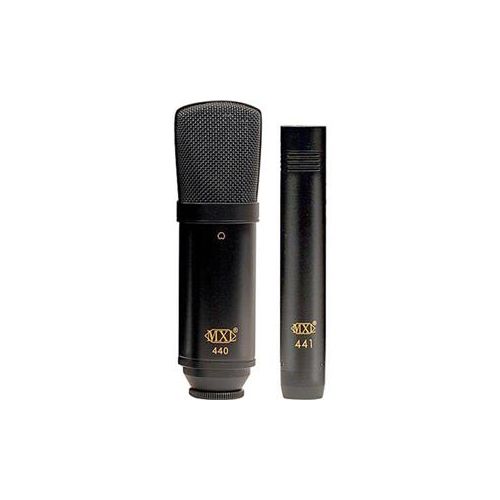  Adorama MXL 440/441 Condenser Ensemble Microphone Kit, Black 440/441