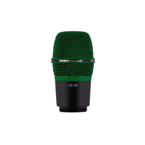  Adorama Telefunken M81-WH Wireless Supercardioid Universal Dynamic Mic Capsule, Green M81-WH GREEN WIRELESS