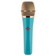 Adorama Telefunken M81 Handheld Supercardioid Universal Dynamic Mic, Turquoise & Gold M81 TURQUOISE W/ GOLD