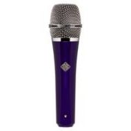 Adorama Telefunken M80 Handheld Supercardioid Dynamic Vocal Microphone, Purple & Chrome M80 PURPLE W/ CHROME