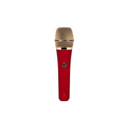  Adorama Telefunken M81 Handheld Supercardioid Universal Dynamic Mic, Red & Gold M81 RED W/ GOLD